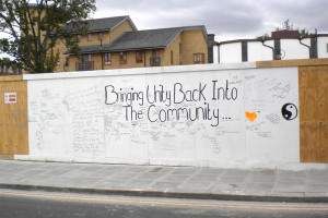 Bringing Unity back to the Community.jpg - After the riots - Happiness in Tottenham